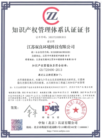 簡訊｜雙良環(huán)境知識產(chǎn)權(quán)管理體系再認證順利通過！